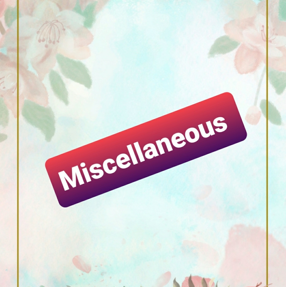 Miscellaneous